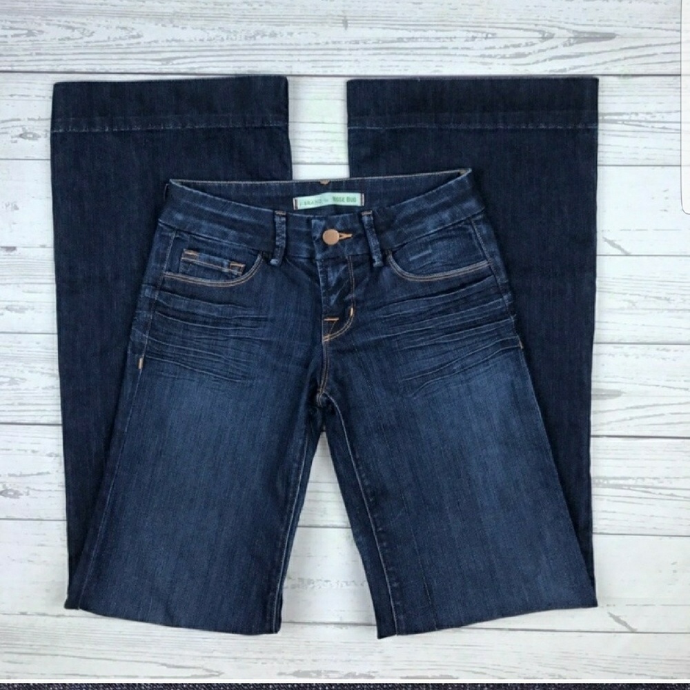 J Brand Rose Bud flared jeans 32" in seams